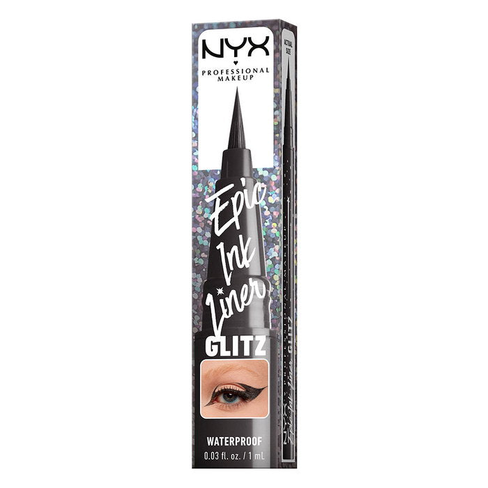 NYX PROFESSIONAL MAKE UP EPIC INK LINER GLITZ eyeliner waterproof #07-Graphite Glitz 1 ml
