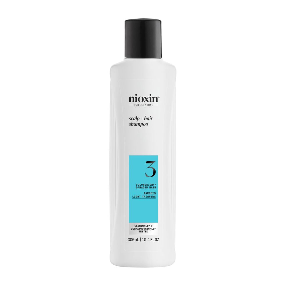 NIOXIN SYSTEM 3 - Shampoo - Dyed and Damaged Hair with Mild Weakening 300 ml