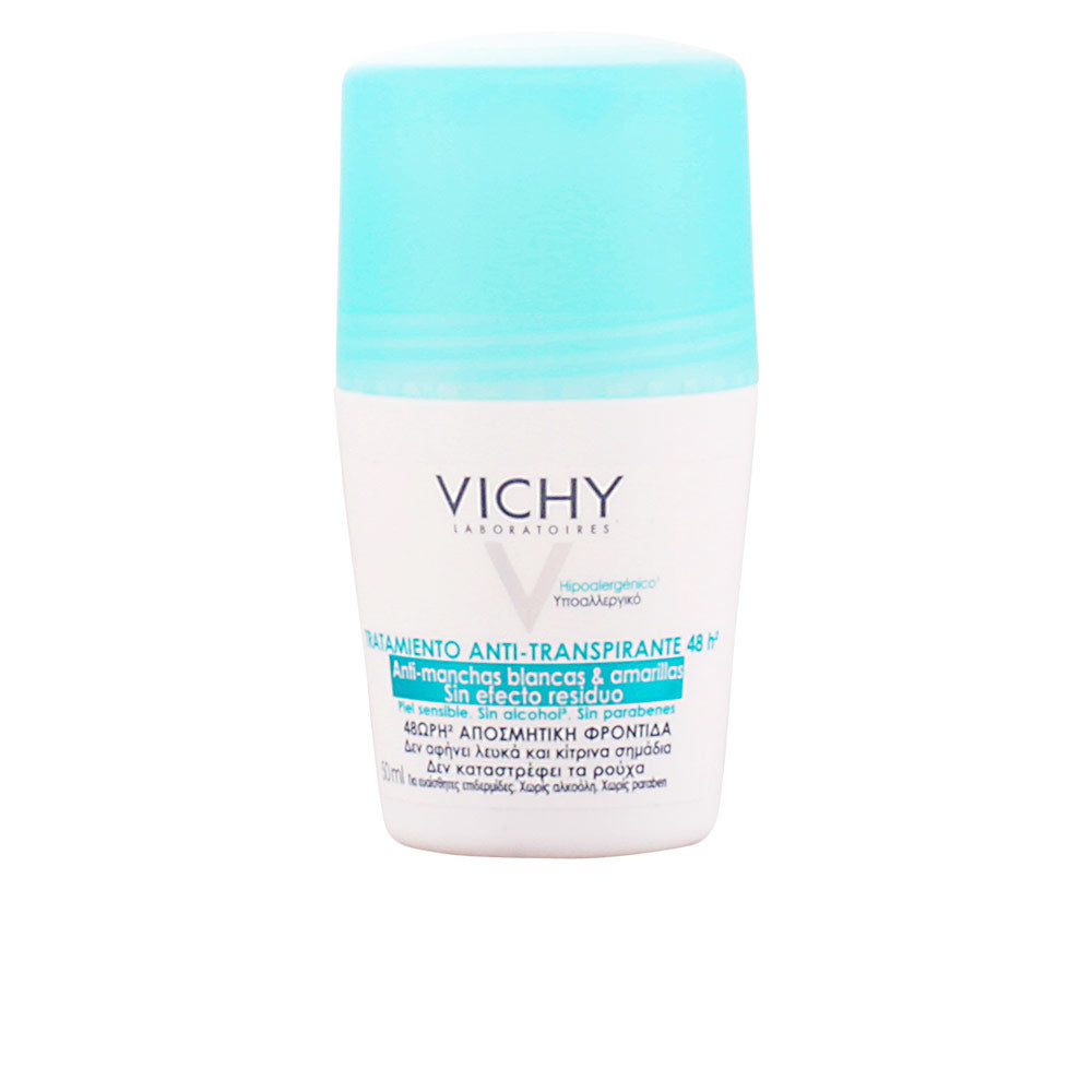 VICHY DEO traitement anti-transpirant antimanchas blancas 48h roll-on 50 ml