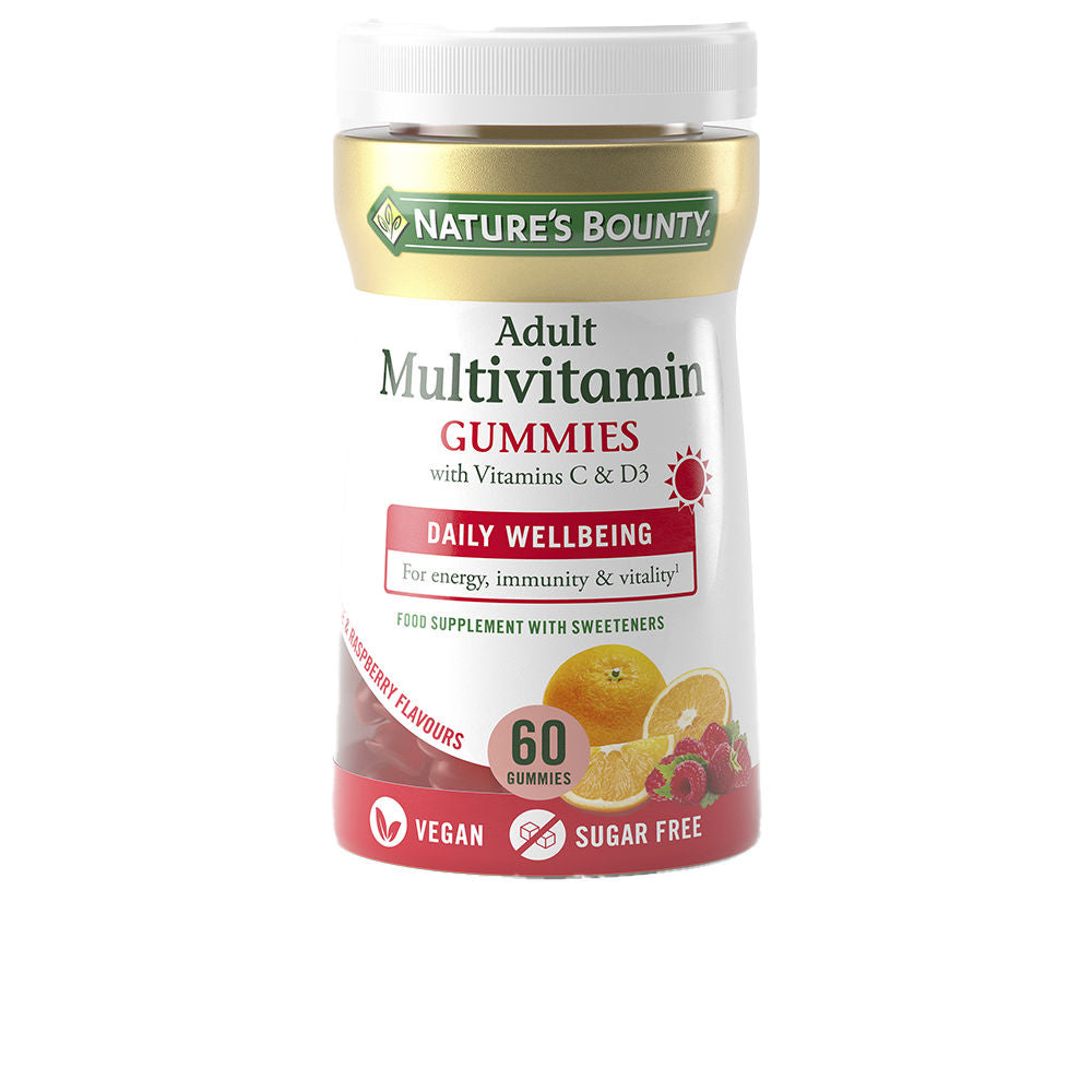 NATURE'S BOUNTY ADULT MULTIVITAMIN with vitamins B and D3 60 gummies