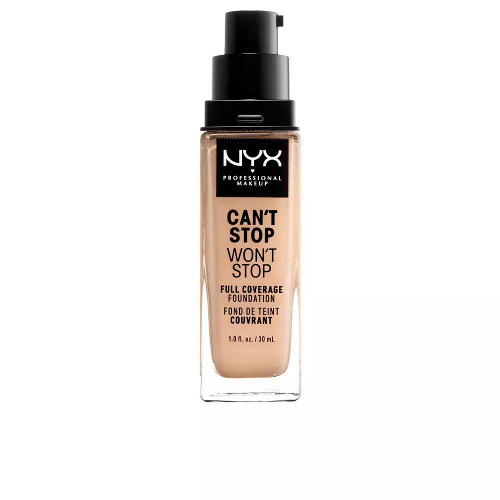 NYX PROFESSIONAL MAKE UP CAN'T STOP WON'T STOP full coverage foundation #warm walnut