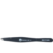 BETER Magnetic tweezers oblique tip #black 1 unit