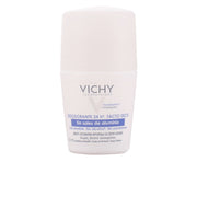 VICHY Roll-on deodorant without aluminum salts, 24h moisturizes and soothes sensitive skin, 50 ml