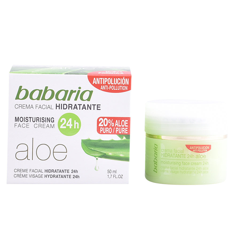 BABARIA ALOE VERA moisturizing cream 24 hours 50 ml