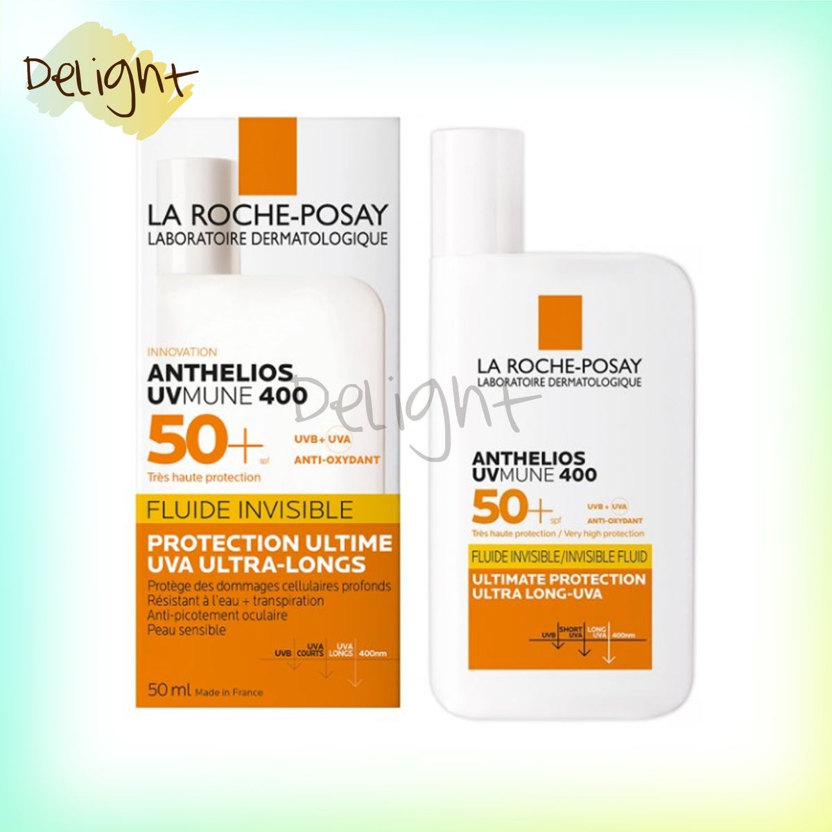 LA ROCHE POSAY ANTHELIOS UVMUNE 400 fluido invisibile SPF50+ 50 ml