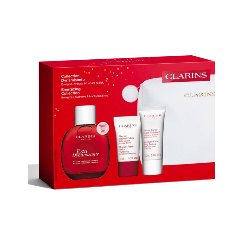 CLARINS EAU DYNAMISANTE COFFRET 4 pcs