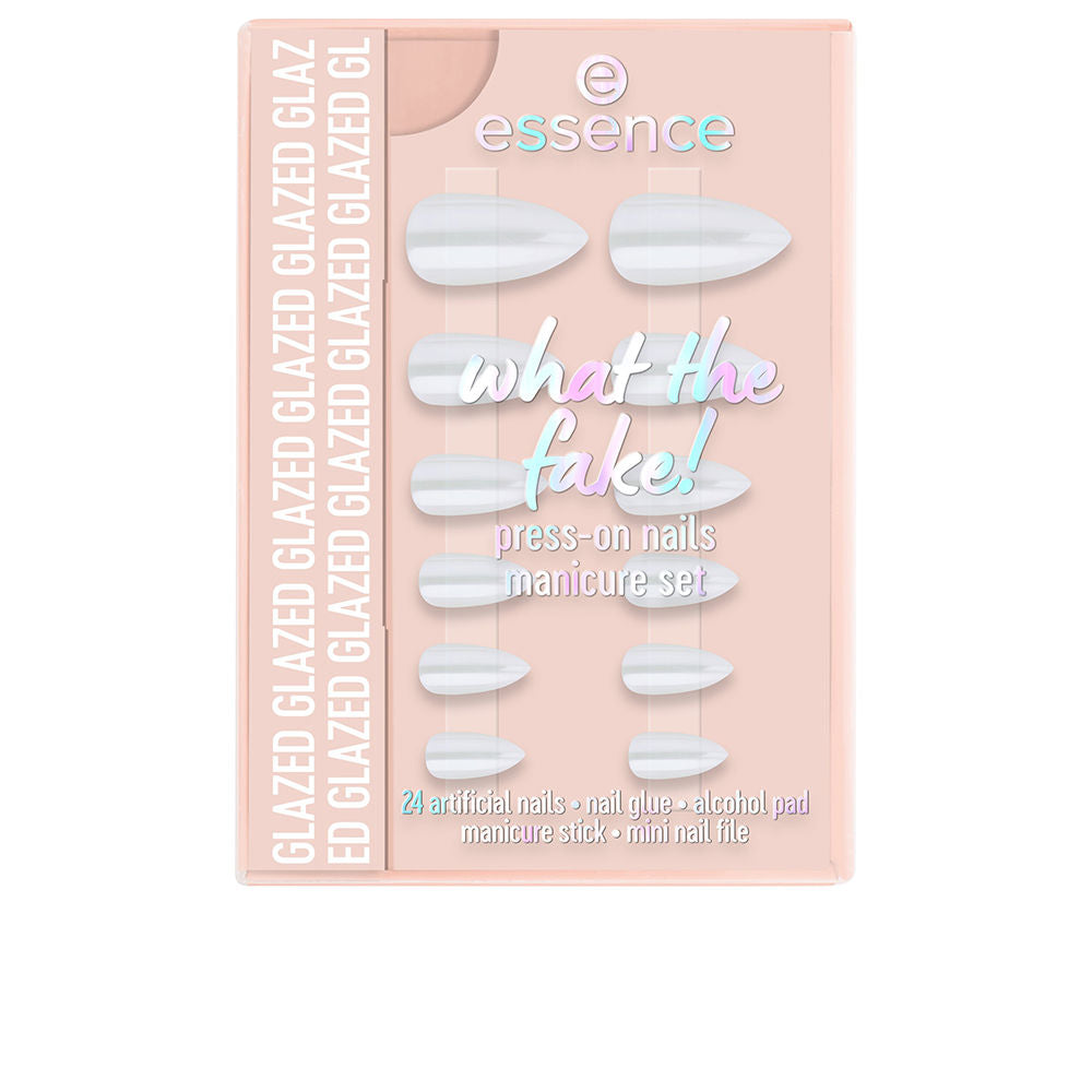 ESSENCE WHAT THE FAKE! False Nails Set #01-Glazed 6 pcs