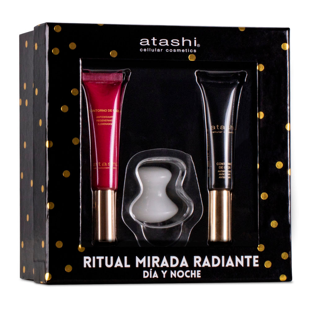 ATASHI Radiant Look Ritual Duo Eye Contour Anti-aging and Antioxidant Set of 2
