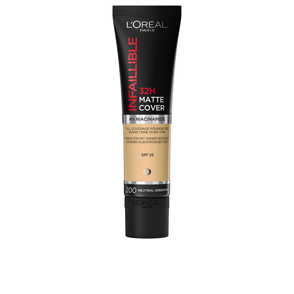 L'ORÉAL PARIS INFAILLIBLE 32H matte cover foundation #200-Neutral Undertone 30 ml