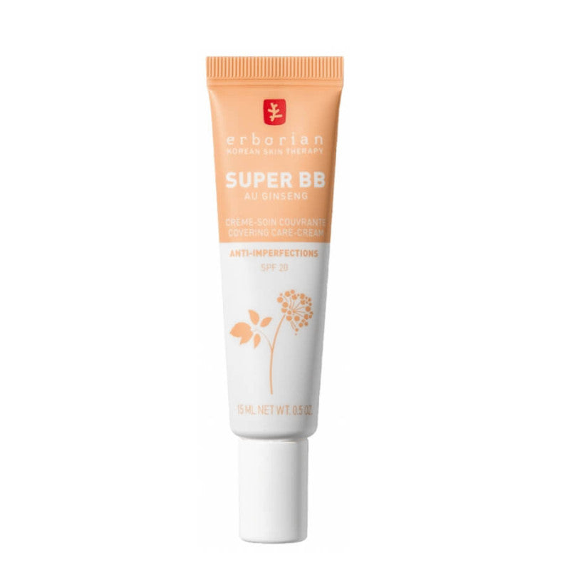 ERBORIAN SUPER BB AL GINSENG crema anti-imperfezioni SPF20 #Gold 15 ml