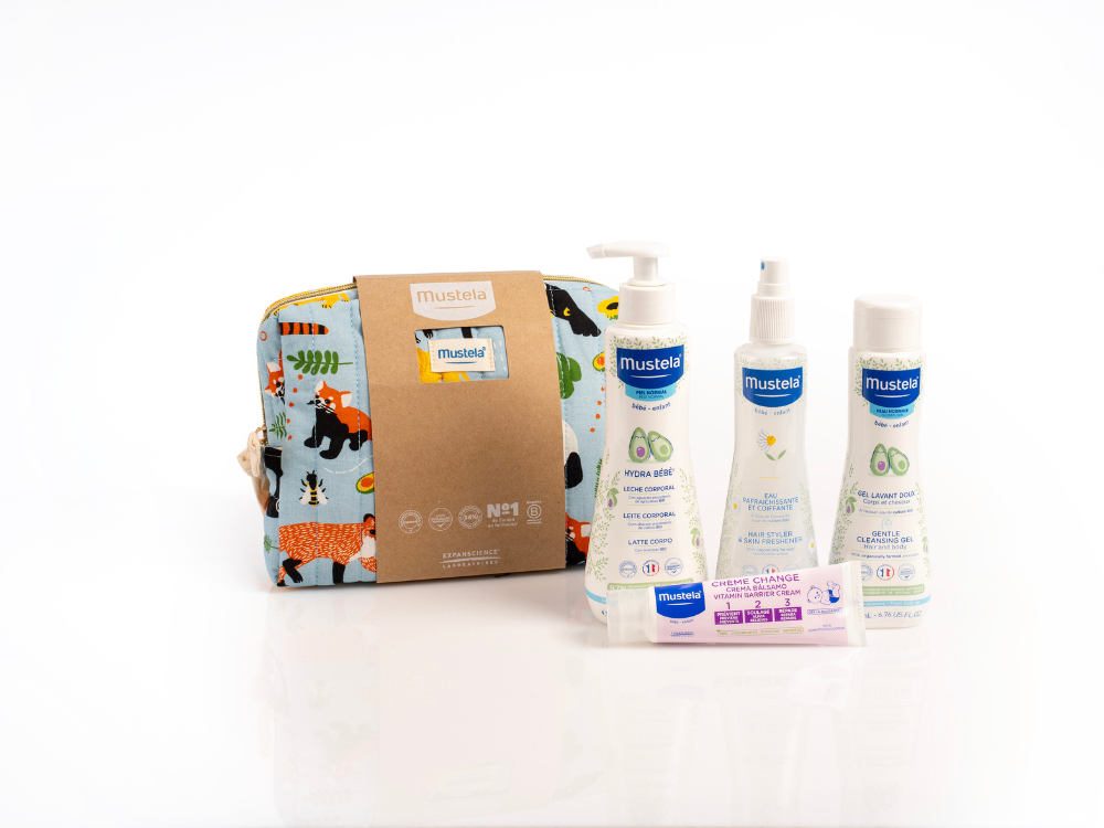 MUSTELA BORSETTA/ASTUCCIO NEONATO JUNGLE 5 pz