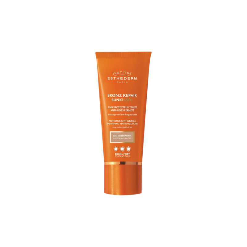 INSTITUT ESTHEDERM BRONZ REPAIR sunkissed crema viso colorata anti-rughe sole forte 50 ml