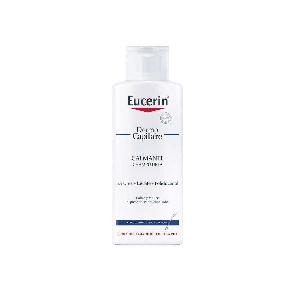 EUCERIN DERMO CAPILLAIRE shampoo lenitivo all'urea confezione da 2 x 250 ml