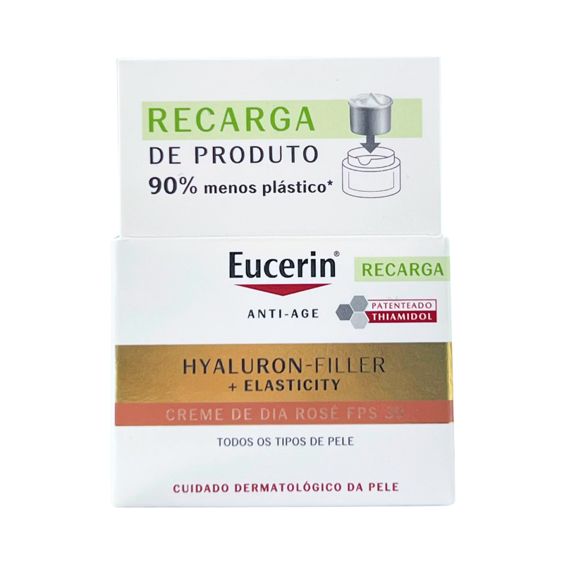 EUCERIN HYALURON-FILLER + elasticity crema giorno rosé SPF 30 ricarica 50 ml