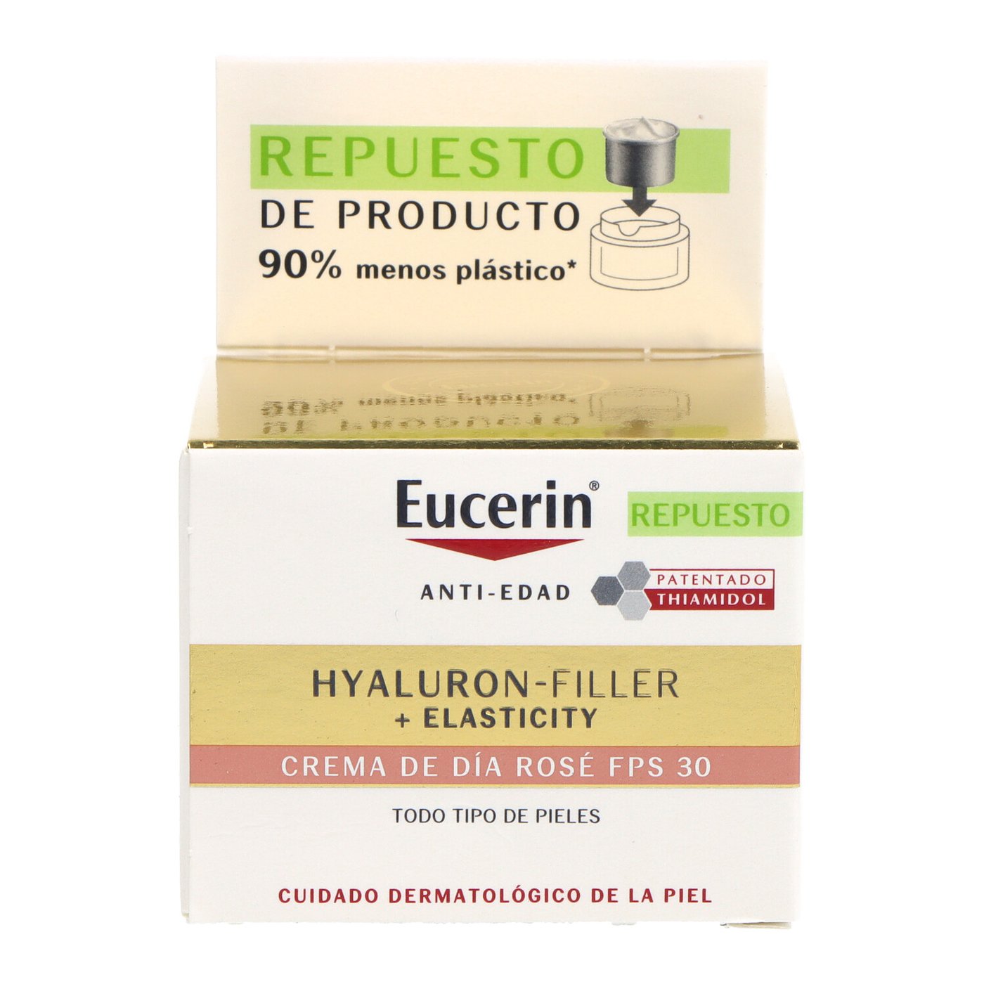 EUCERIN HYALURON-FILLER + elasticity crema giorno rosé SPF 30 ricarica 50 ml