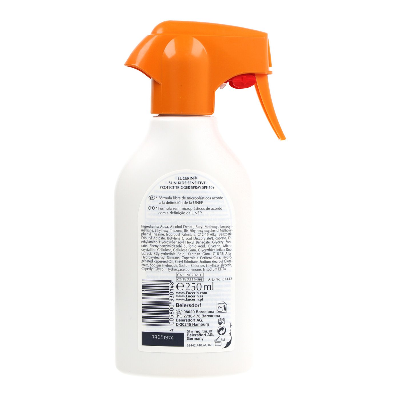 EUCERIN SUN SENSITIVE PROTECT KIDS spray con grilletto SPF50 250 ml