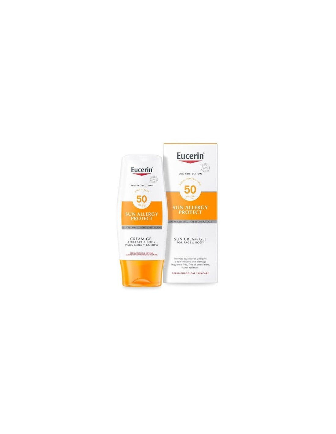 EUCERIN SUN ALLERGY PROTECT crème-gel SPF50+ 200 ml