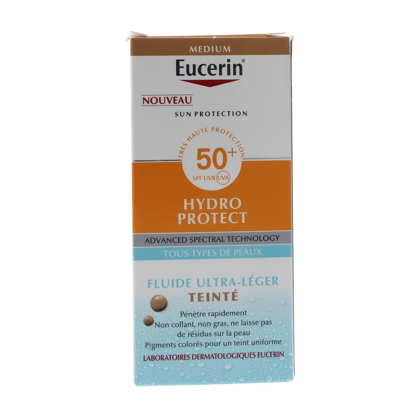 EUCERIN SUN PROTECTION HYDRO PROTECT Fluido Colorato SPF50+ #Medium 50 ml