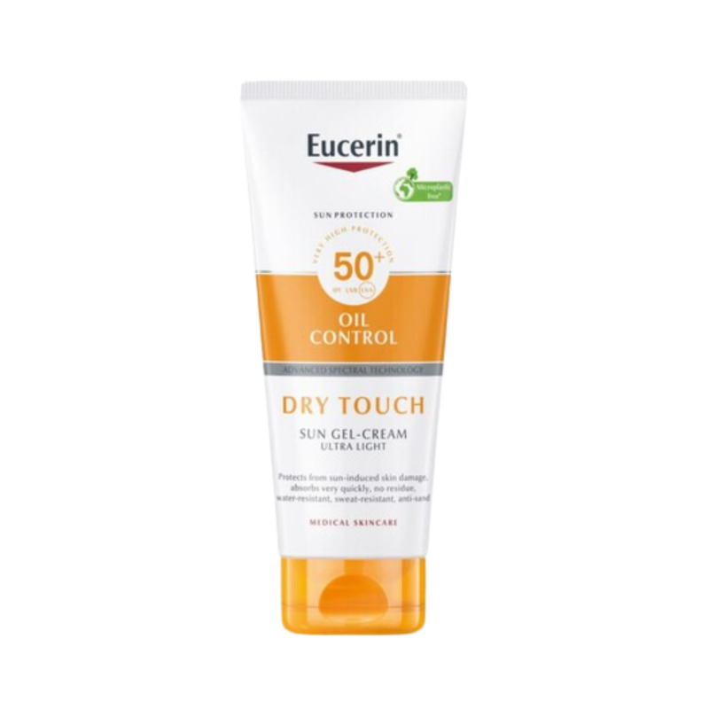 EUCERIN SUN PROTECTION visage OIL CONTROL crème-gel toucher sec SPF 50+ 200 ml