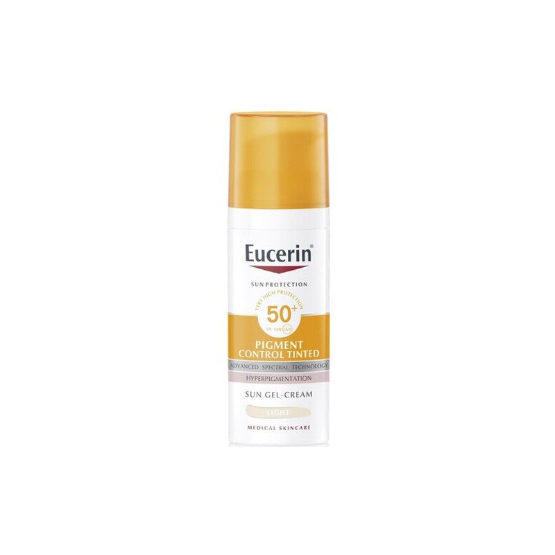 EUCERIN SUN PROTECTION pigment control gel-crème teinté SPF50+ #clair 50 ml
