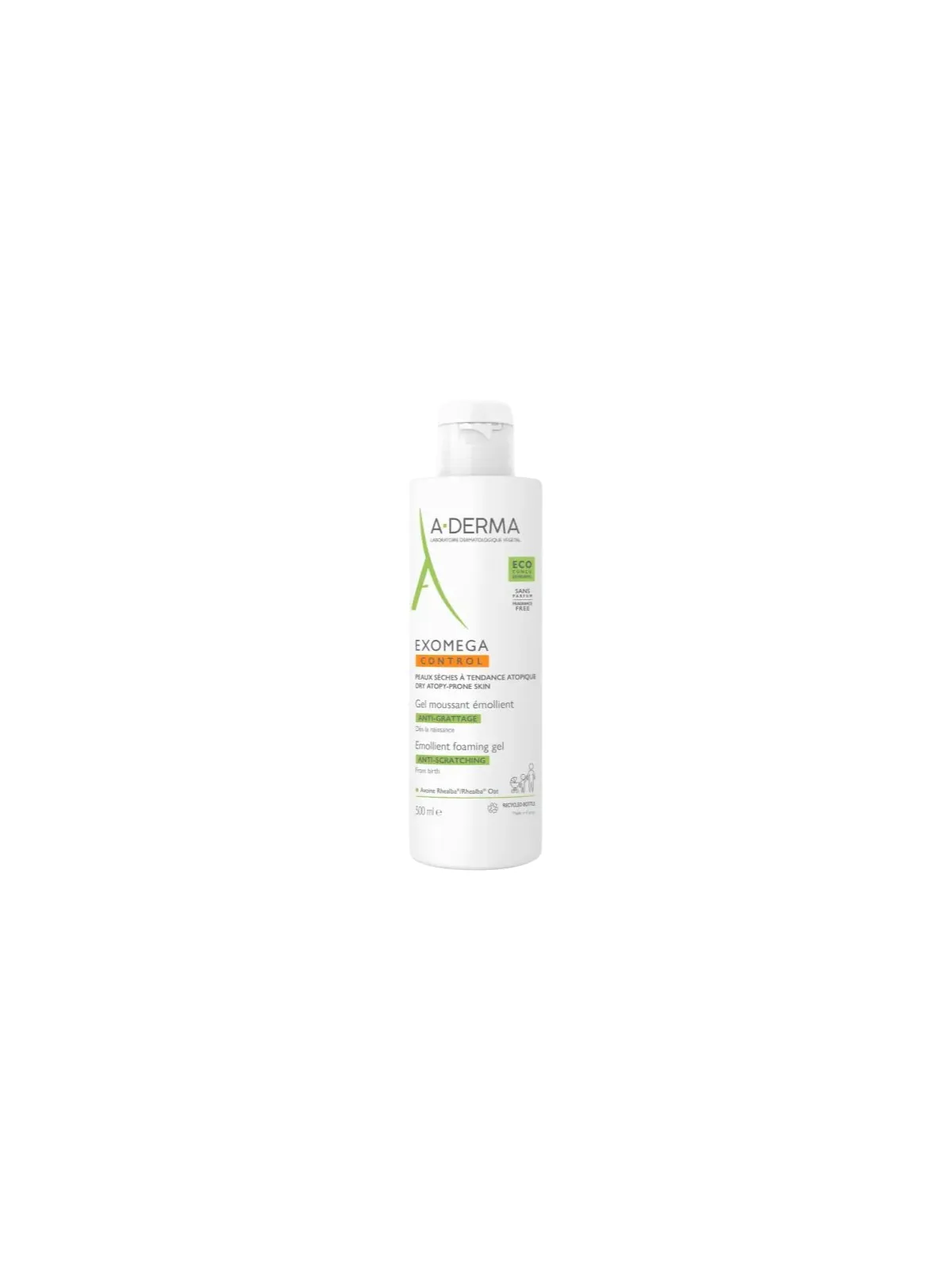A-DERMA EXOMEGA CONTROL emollient foaming gel 500 ml