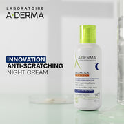 A-DERMA EXOMEGA CONTROL crema de noche reparadora emoliente para piel atópica 400 ml