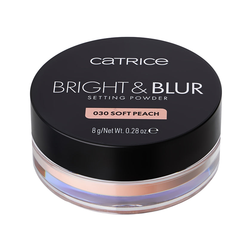 CATRICE BRIGHT &amp; BLUR loose setting powder #020-Soft Pink 8 gr