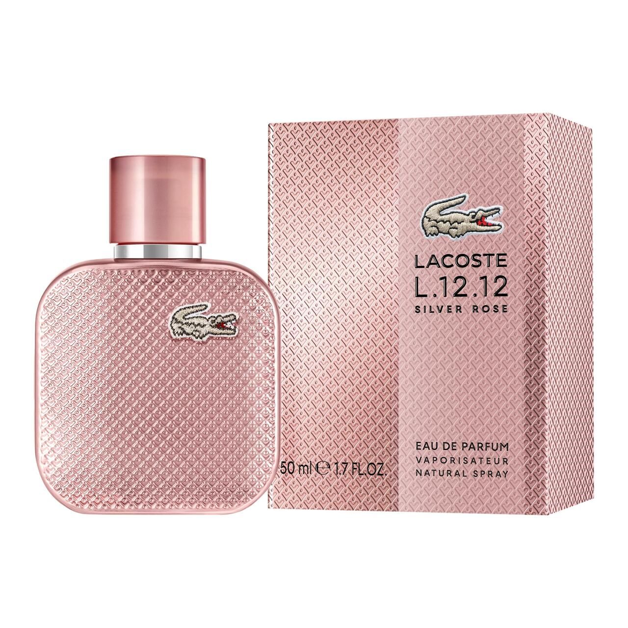 LACOSTE L.12.12 SILVER ROSE edp vapo 50 ml