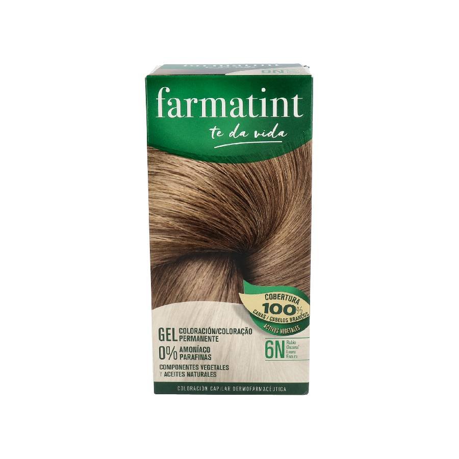 FARMATINT GEL coloration permanente #6n-blond foncé 5 unités