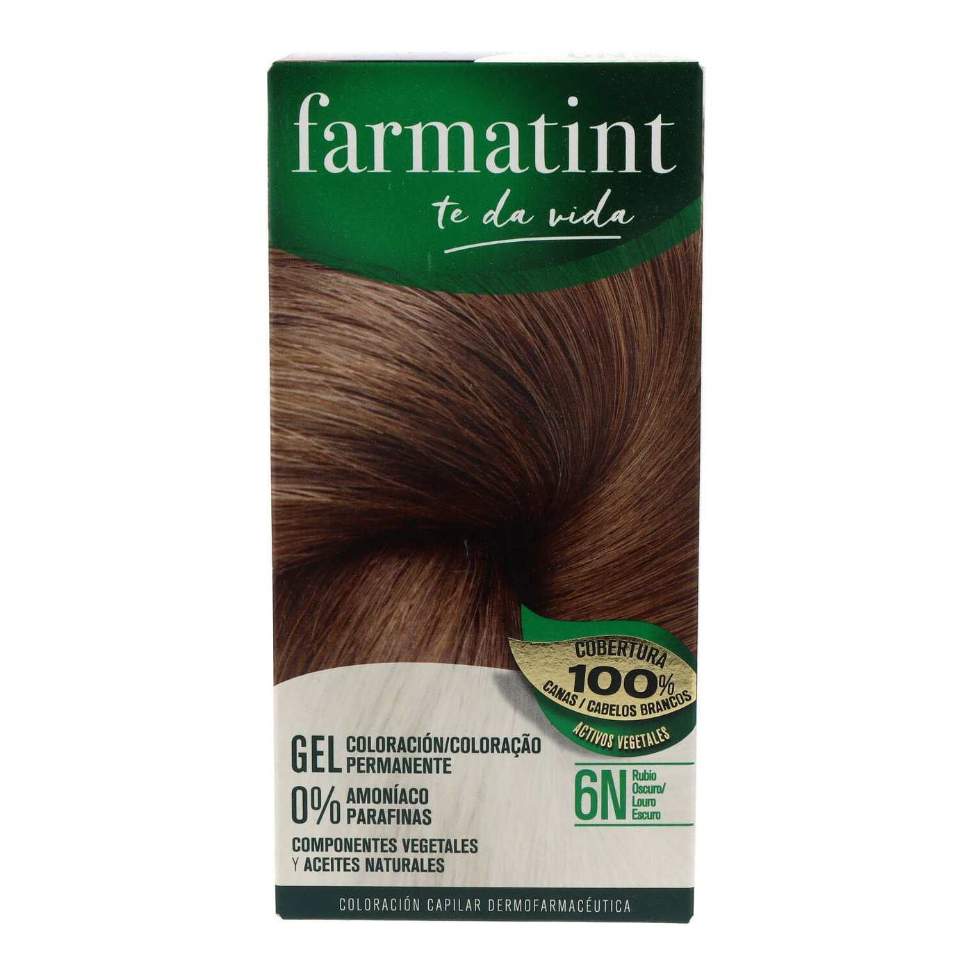 FARMATINT GEL colorazione permanente #6n-biondo scuro 5 unità