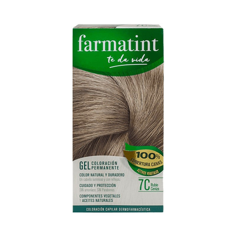 FARMATINT GEL colorazione permanente #7c-biondo cenere 5 unità