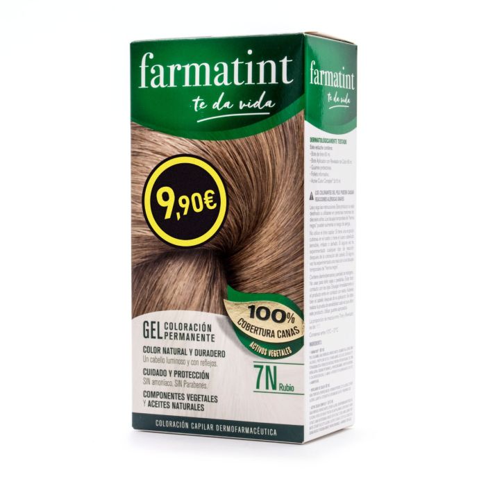 FARMATINT GEL colorazione permanente #7n-biondo 5 unità
