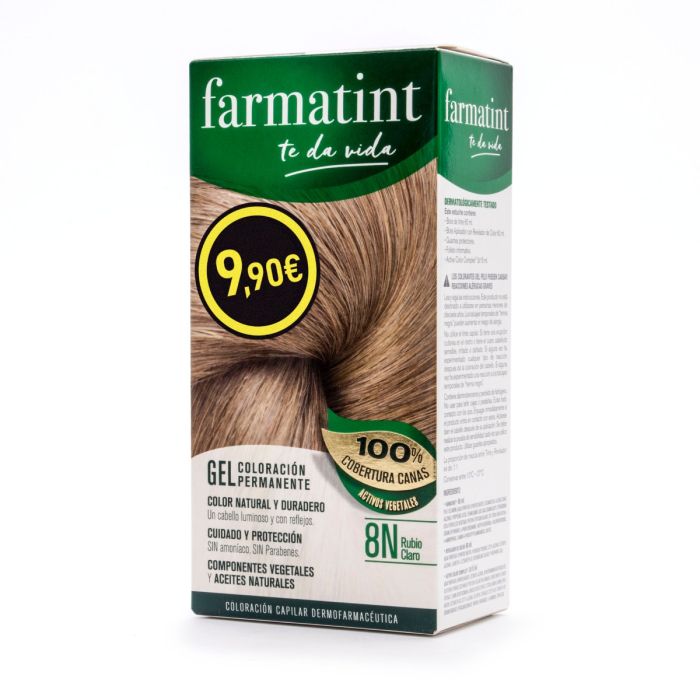 FARMATINT GEL colorazione permanente #8b-biondo chiaro 5 unità