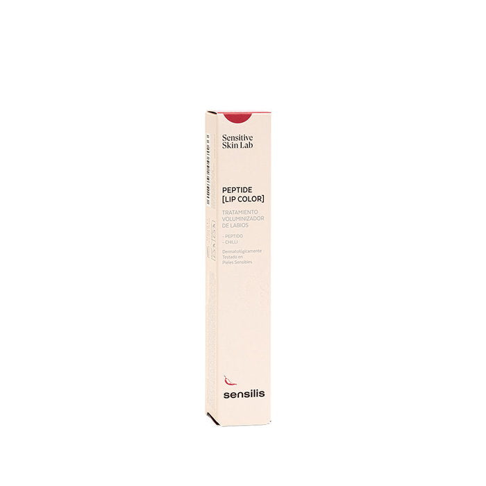 SENSILIS PEPTIDE [LIP COLOR] soin volumateur lèvres #05-Grenat Cayenne 10 ml