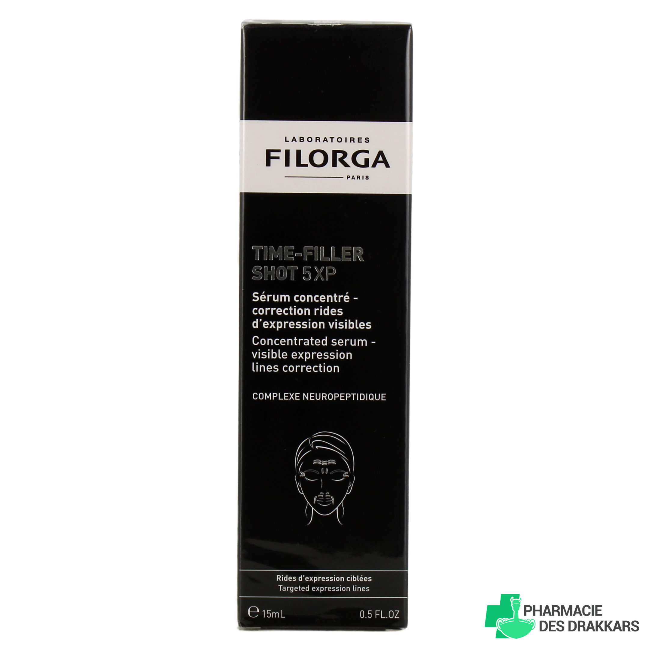 FILORGA LABORATOIRES TIME-FILLER SHOT 5XP sérum concentré correction des rides visibles 15 ml