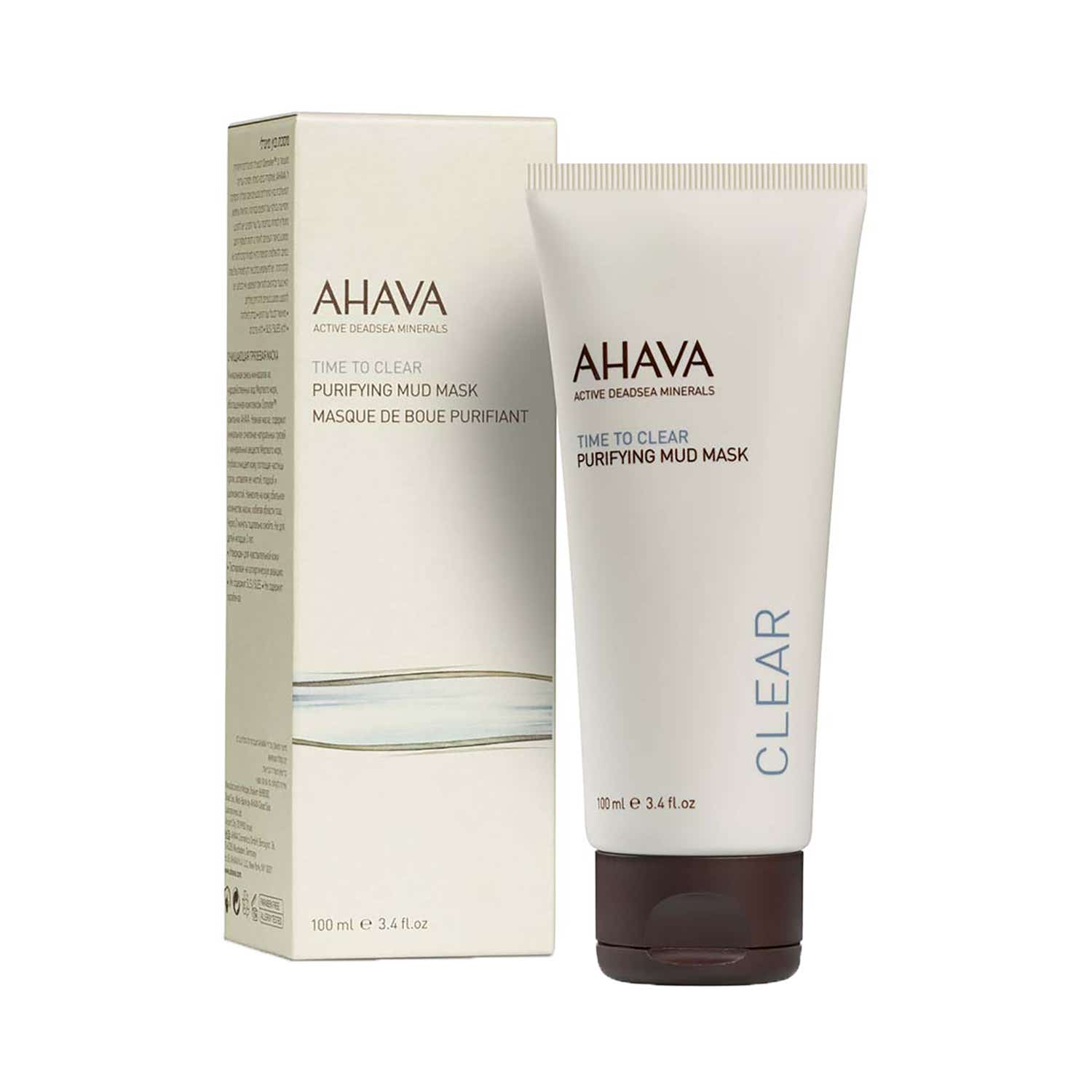 AHAVA TIME TO CLEAR maschera purificante al fango 100 ml