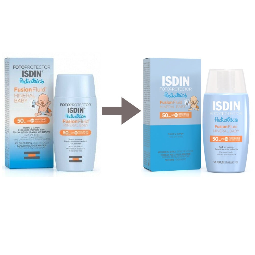 ISDIN BABY FLUID minerale SPF50+ FOTOPROTETTORE 50 ml