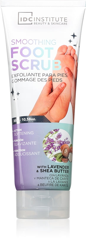 IDC INSTITUTE SMOOTHING FOOT SCRUB Gommage exfoliant pieds 300 gr