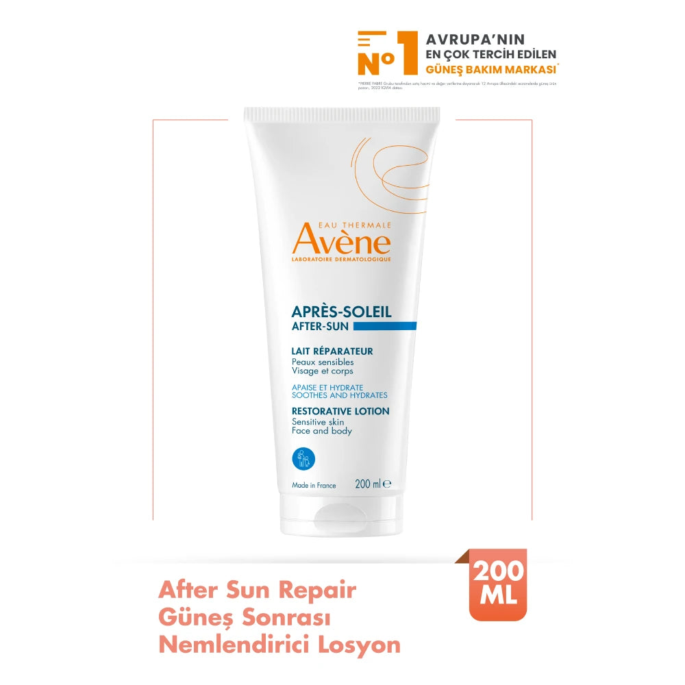 AVÈNE REPARADOR para después del sol gel-crema 200 ml