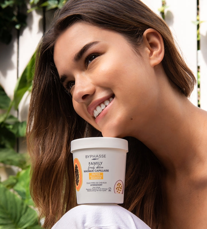 BYPHASSE FAMILY FRESH DELICE maschera per tutti i tipi di capelli 250 ml