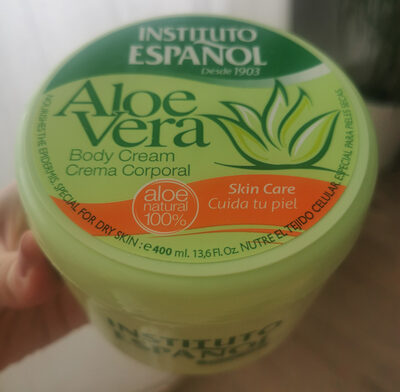 INSTITUTO ESPAÑOL ALOE VERA crema corpo 400 ml