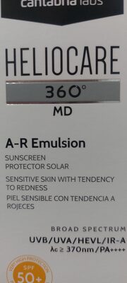 HELIOCARE 360° MD AR émulsion solaire SPF50+ 50 ml