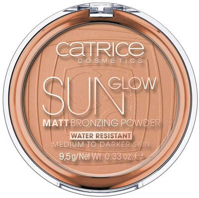 CATRICE SUN GLOW MATT cipria abbronzante #035-bronzo universale