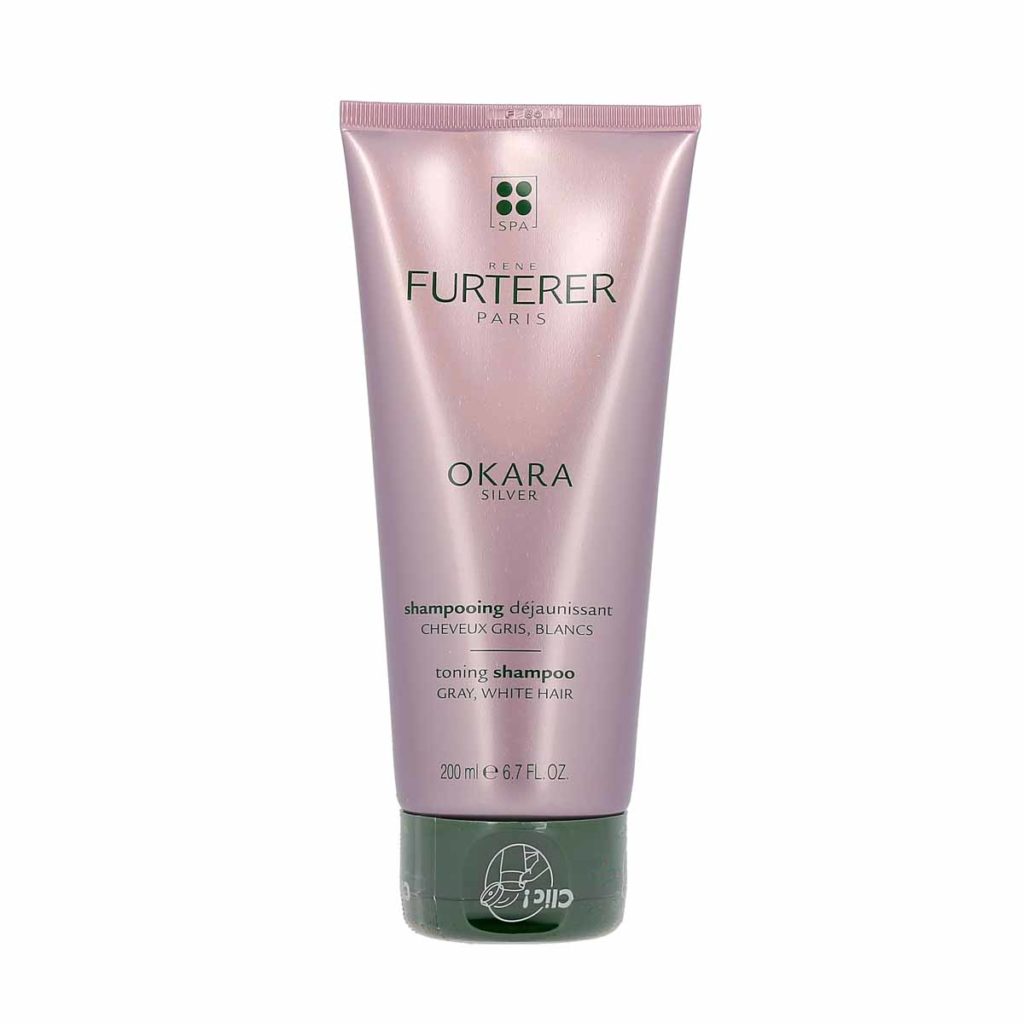 Shampooing déjaunisseur OKARA SILVER anti-jaunissement RENE FURTERER 200 ml