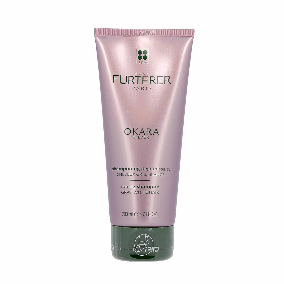 Shampooing déjaunisseur OKARA SILVER anti-jaunissement RENE FURTERER 200 ml