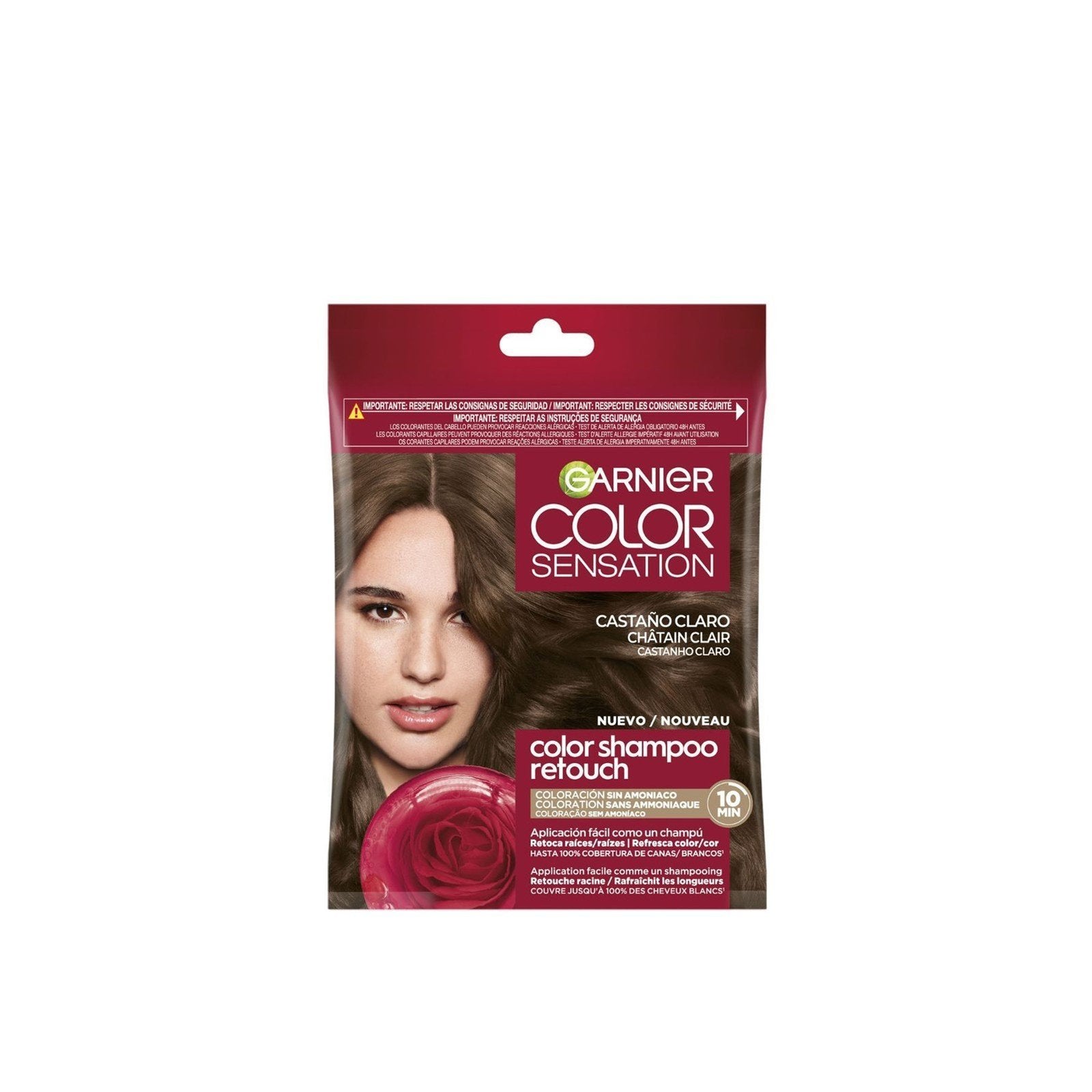 GARNIER COLOR SENSATION shampoo colore tono su tono #5.0-castano chiaro 1 pz