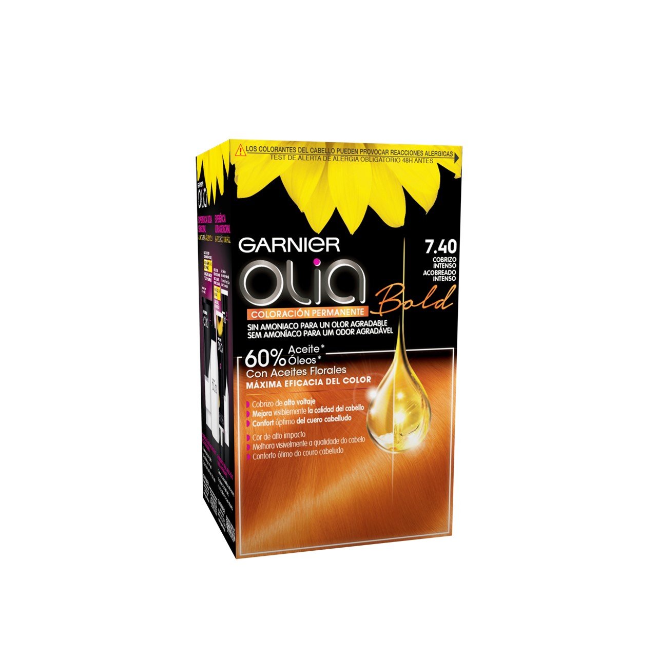 GARNIER OLIA colorazione permanente senza ammoniaca #7.40-rame intenso 1 pz