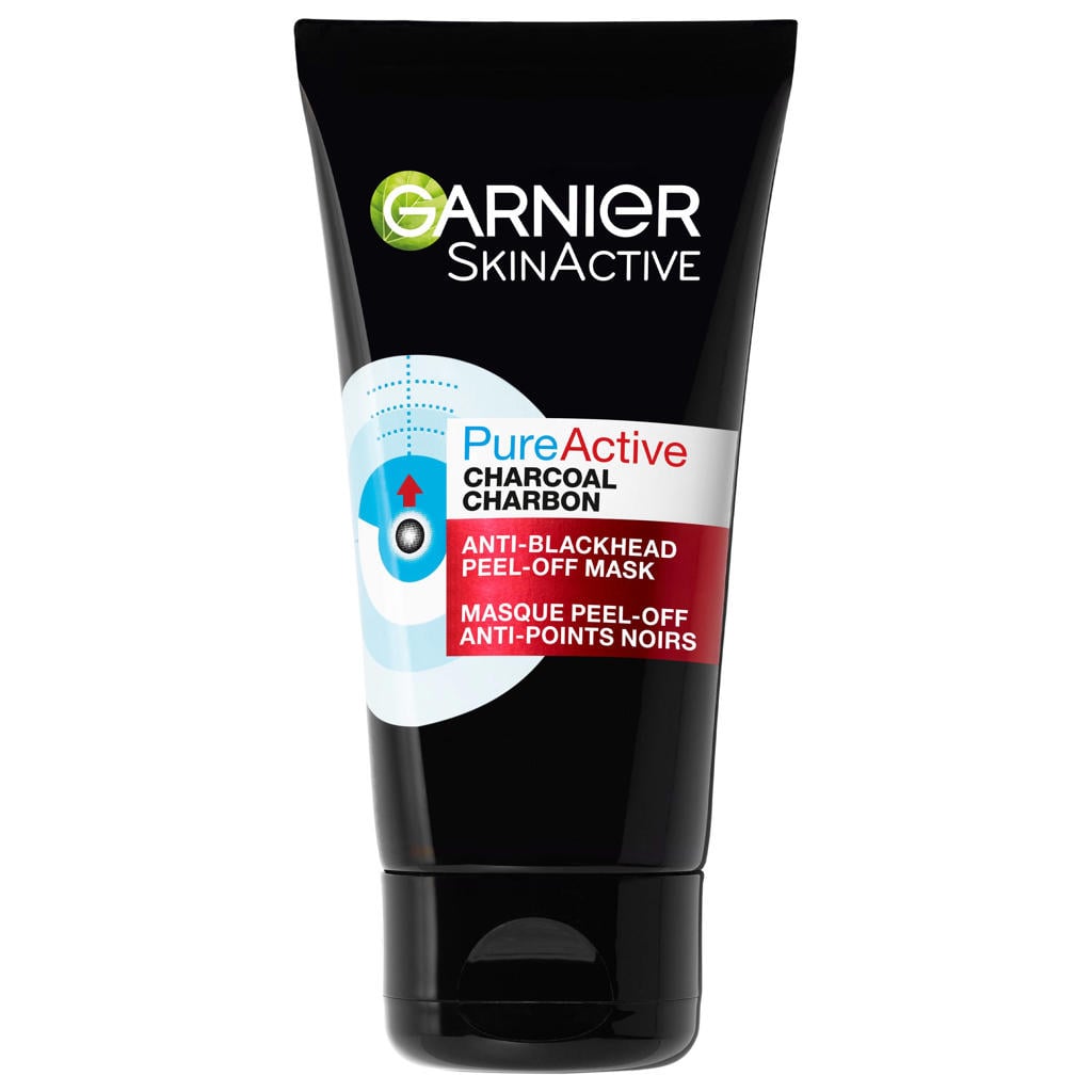 GARNIER PURE ACTIVE CARBON Maschera peel-off anti-punti neri 50 ml