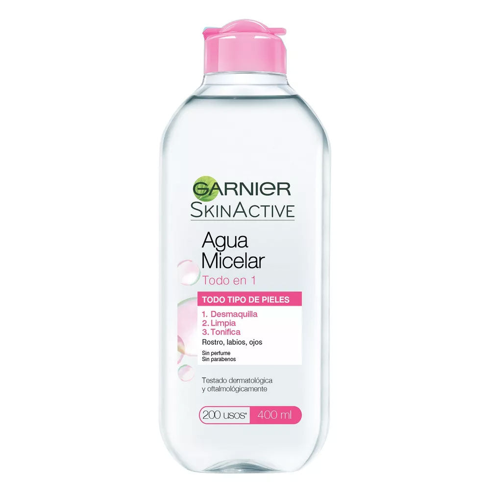 Garnier SkinActive Eau micellaire biphasique pour peaux et yeux sensibles 400 ml