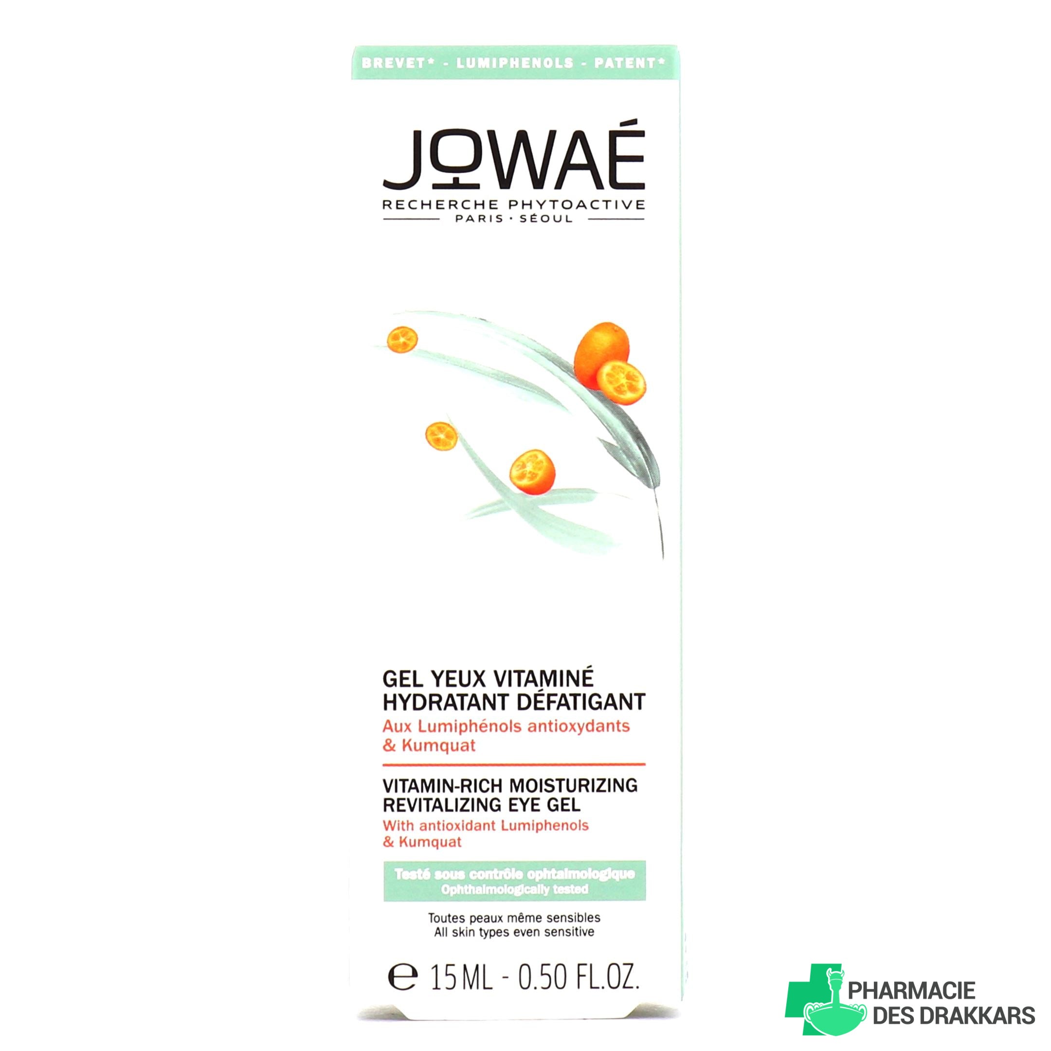 JOWAÉ VITAMIN-RICH moisturizing revitalizing eye gel 15 ml